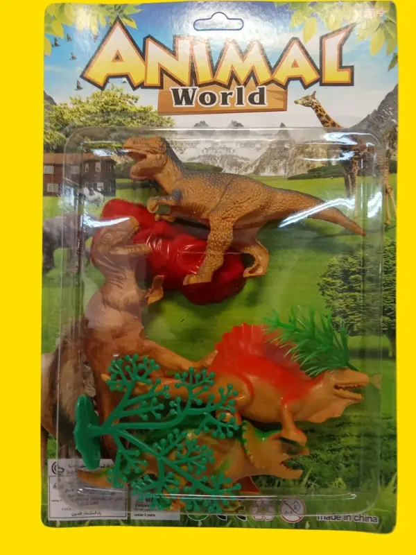 Набор 4 реалистичных фигурок динозавров