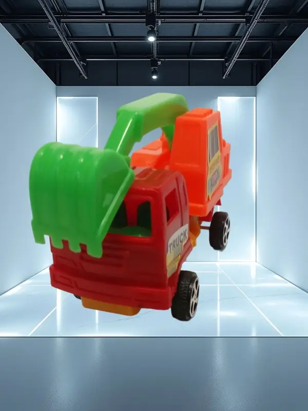 Инерционный экскаватор с ковшом