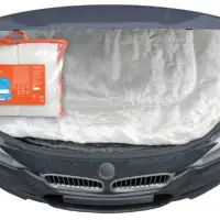 Утеплитель для двигателя, стеклоткань (210г/м2), белый, 140*90см