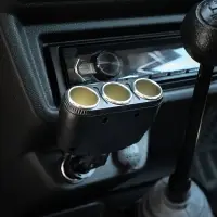 Разветвитель прикуривателя трансформер на 3 гнезда 8А