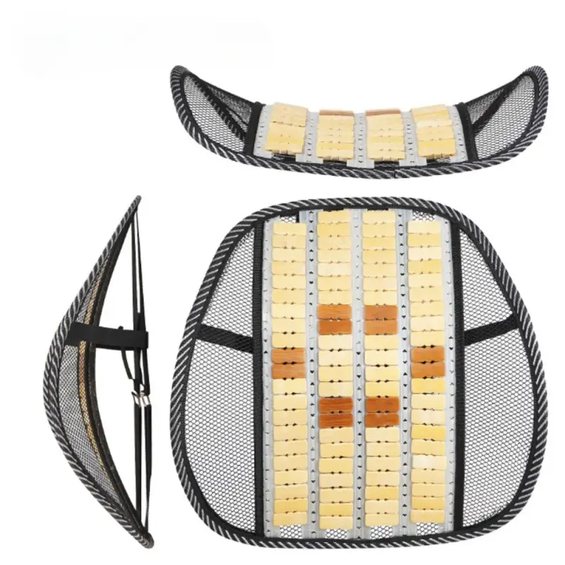 Поддержка спины анатомическая с деревянными вставками