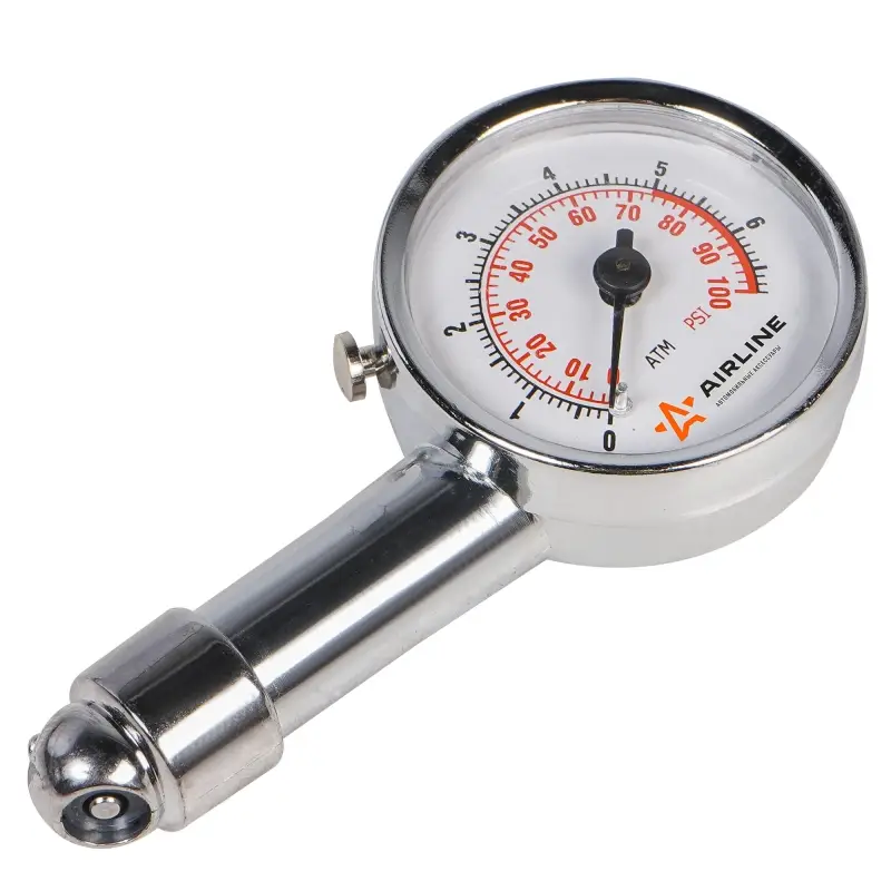 Манометр стрелочный металл. 7 АТМ