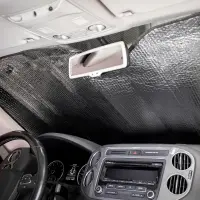 Шторка солнцезащитная 60*125см на лобовое стекло, 140г/м2