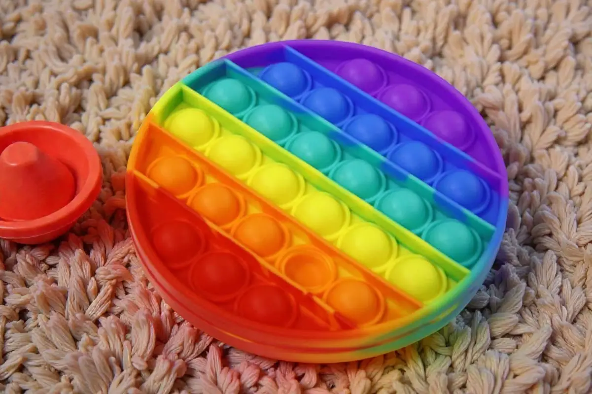 Вечная пупырка антистресс круг POP IT