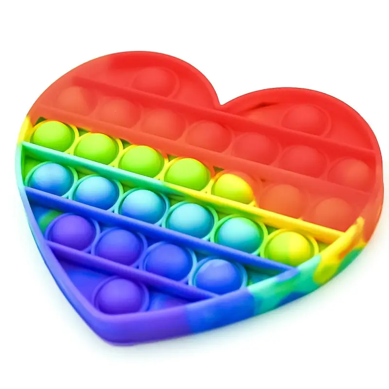 Вечная пупырка антистресс сердце POP IT