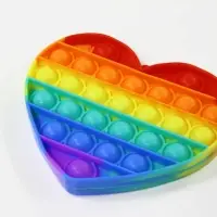 Вечная пупырка антистресс сердце POP IT