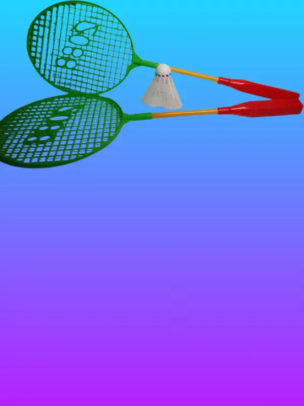 Ракетки бадминтон с воланом