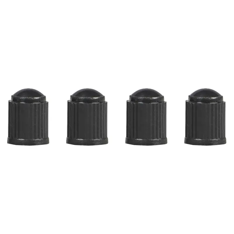 Колпачки на шинный вентиль, черные, пластик (60 шт.)