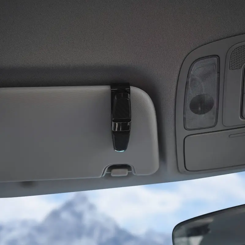 Держатель для очков двойной, крепление-клипса