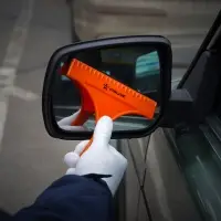 Водосгон с резиновым лезвием со скребком (16 см)