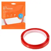 Лента двусторонняя клейкая (скотч), 12мм*3м, акриловая