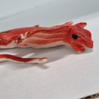 Антистресс игрушка ящерица с жабрами