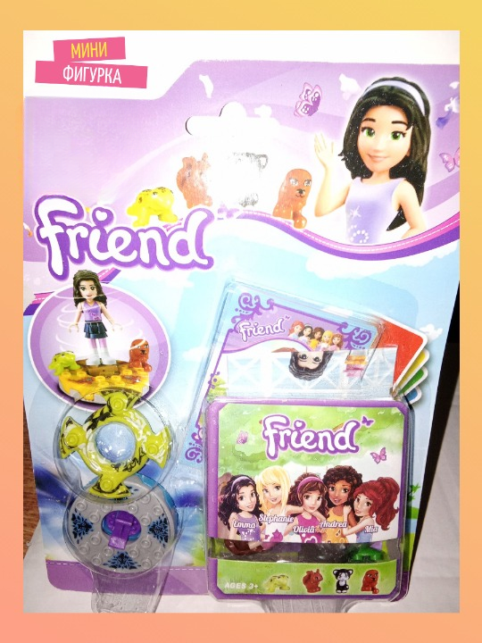 Конструктор куколка Friends вращающая