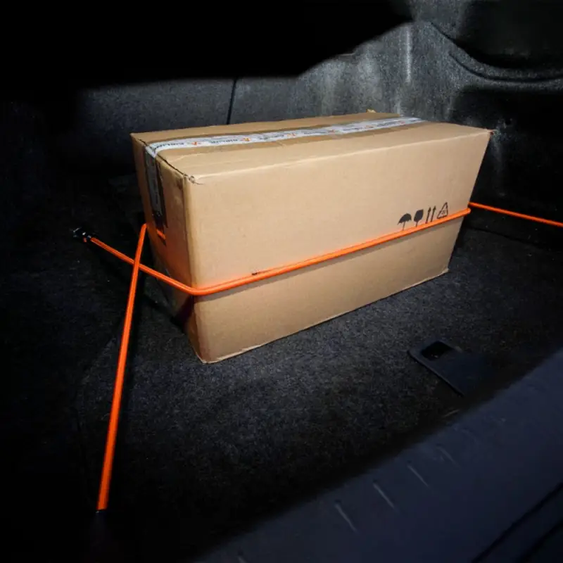 Резинки-стяжки набор 2 шт. 80 см, D-8 мм (металл крючки)