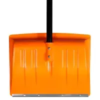 Лопата для очистки снега большая c металл.кантом