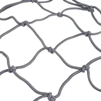 Сетка багажная 40*40 см (6 пластиковых крючков)