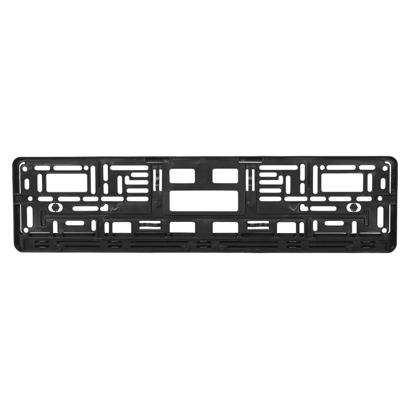 Рамка под номерной знак (без надписи) с нижней запорной планкой