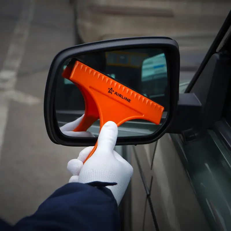 Водосгон с резиновым лезвием со скребком (16 см)