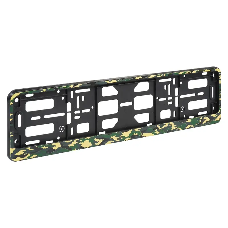 Рамка под номерной знак, камуфляж "Лето", рамка-книжка