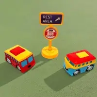 Набор автобусов