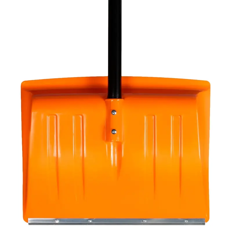 Лопата для очистки снега большая c металл.кантом