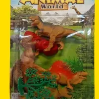 Набор 4 реалистичных фигурок динозавров