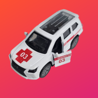 Детская инерционная машинка с открывающимися дверями