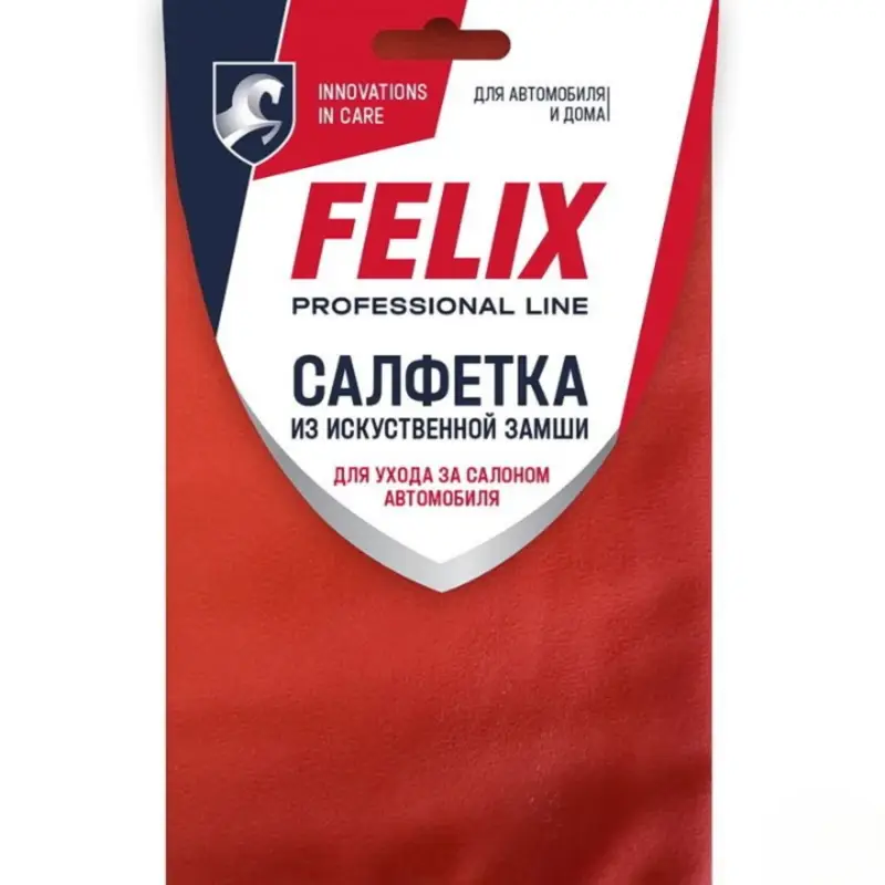 Салфетка из иск. замши для ухода за салоном авто