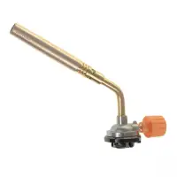 Газовая горелка-насадка на цанговый баллон, металическая удлиненная