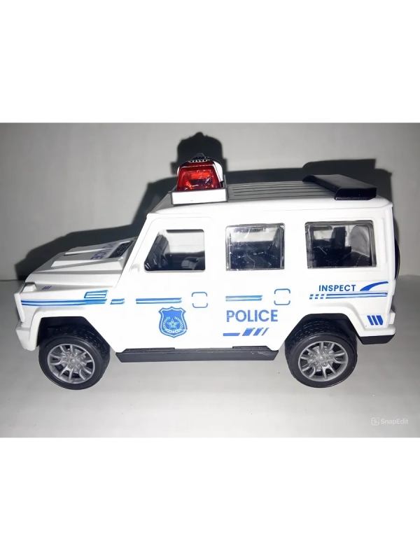 Машинка полиция гелик инерционная