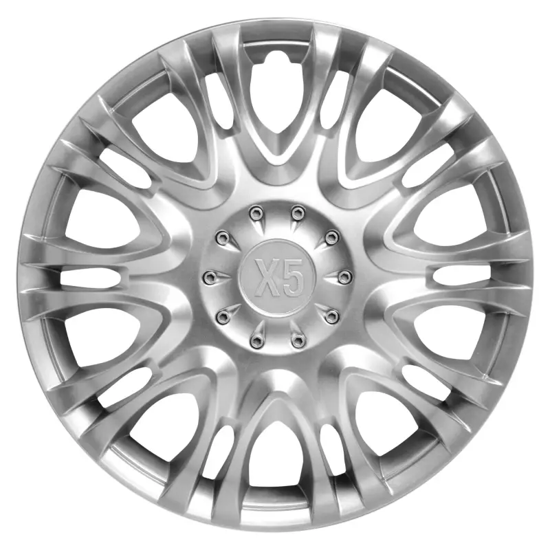 Колпаки колесные 16" "Х5", серебристый, компл. 2 шт