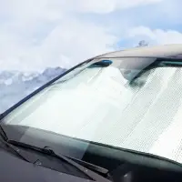 Шторка солнцезащитная 60*125см на лобовое стекло, 140г/м2