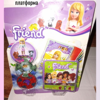 Конструктор куколка Friends вращающая