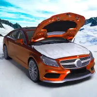 Утеплитель для двигателя, стеклоткань (210г/м2), белый, 140*90см