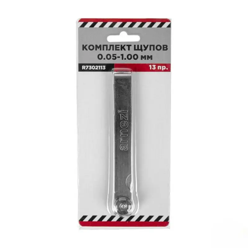 Набор щупов 13пр (0.05-1.0 мм ) (блистер)
