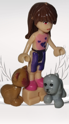 Конструктор куколка Friends вращающая