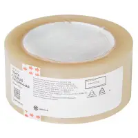 Лента клейкая прозрачная (скотч), 48 мм*100 м