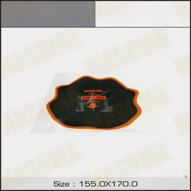 Заплатка MASUMA для ремонта шин, холодная или горячая вулканизация