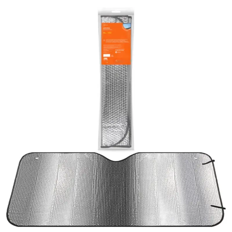 Шторка солнцезащитная 60*125см на лобовое стекло, 140г/м2