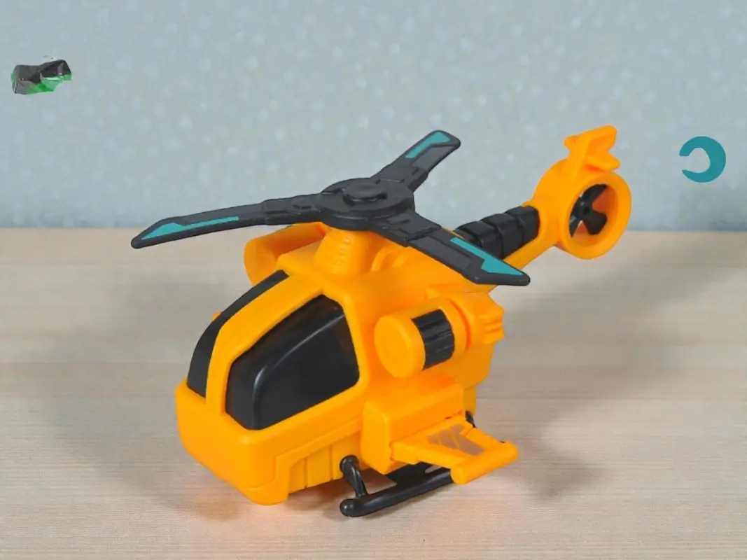 Вертолет инерционный 4 цвета в ассортименте