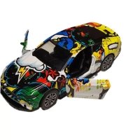 Машинка детская 1:38 метал открывающимися дверями