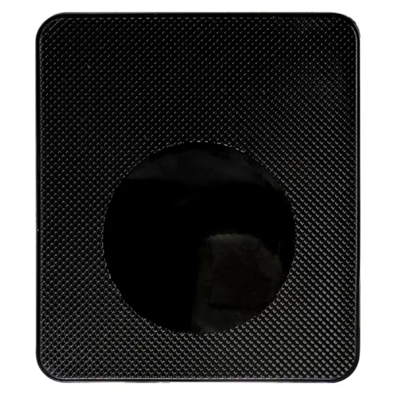 Коврик липучка чёрный большой 138*160 мм