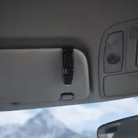 Держатель для очков двойной, крепление-клипса