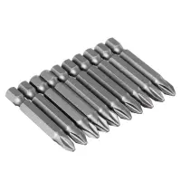 ЕРМАК Биты для шуруповерта PH2 длина 50 мм, 10 штук.