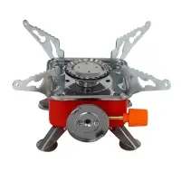 ЕРМАК Плитка газовая к бал. с цанговым захватом портативная, 12х12х10см