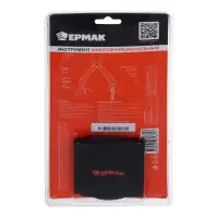 ЕРМАК Инструмент многофункц., 14 функций, 9 насадок на отвертку+адаптер, 16.5см, аллюм., нерж.,сталь