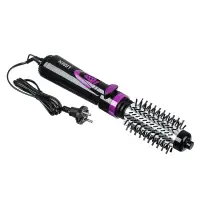 LEBEN Фен-щетка для волос, 1000Вт, 3 темп. реж., 2 скорости, автомат. вращение НТ-1002