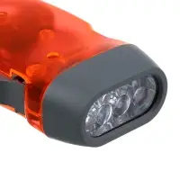 ЕРМАК Фонарик динамический 3 LED, пластик, 50х100х30 мм