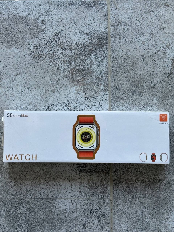Смарт часы S8 Ultra оранжевые