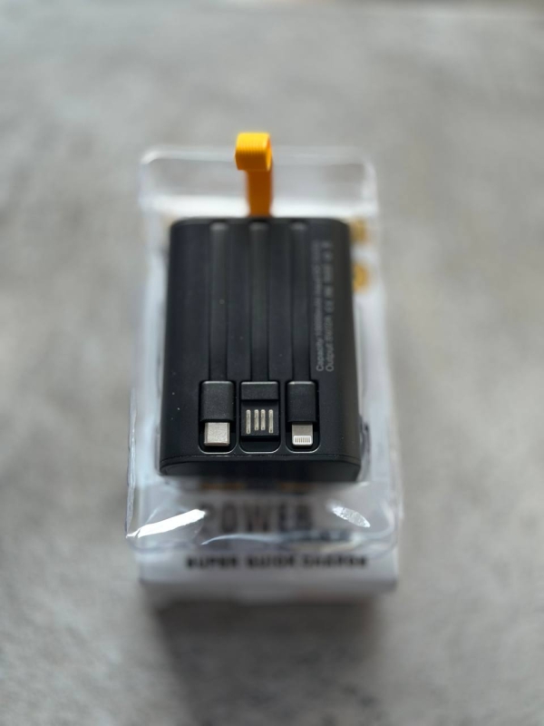 Повербанк прозрачный 10000 mAh